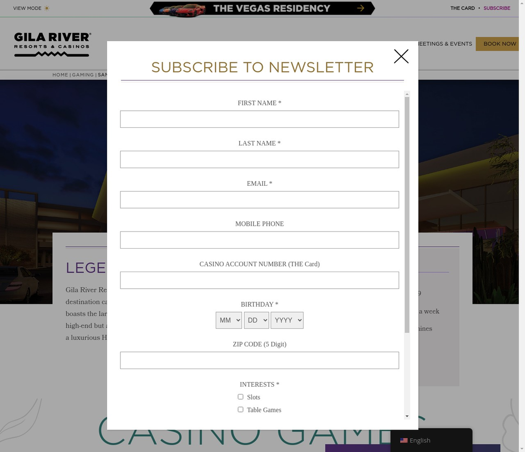 Santan Mountain Casino